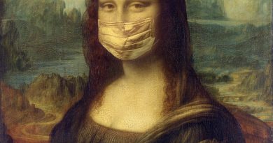 Gioconda con mascherina