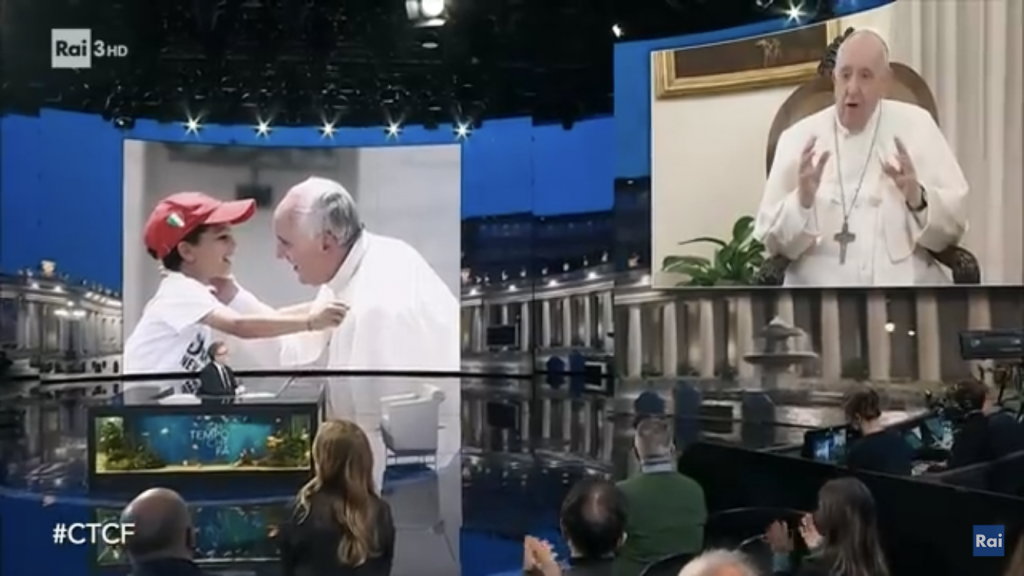 Papa Francesco a "Che tempo che fa"