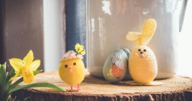 Pasqua 2024 con coniglietti e uova